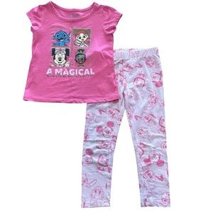 Disney 100 Magical Celebration T-Shirt & Leggings Set
